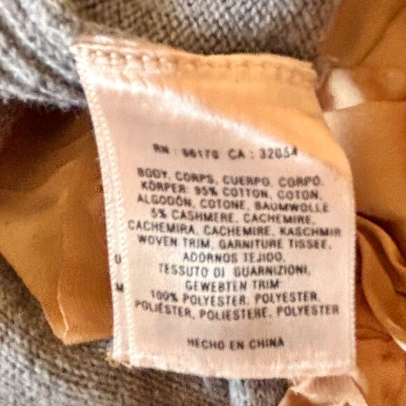 Anthropologie Vermeil Sequins Cardigan Sweater by Yellow Bird Size M Gray - Picture 15 of 16